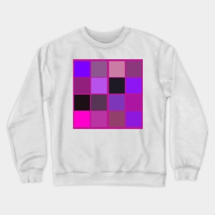 abstract purple minimalist art pattern Crewneck Sweatshirt